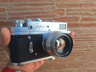 Cámara Zorki 4 + Objetivo Jupiter 8