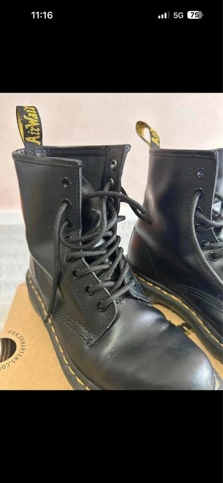Botas Dr. Martens Negras Mujer