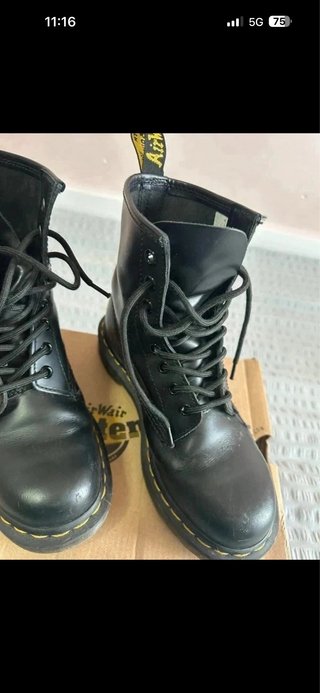 Botas Dr. Martens Negras Mujer