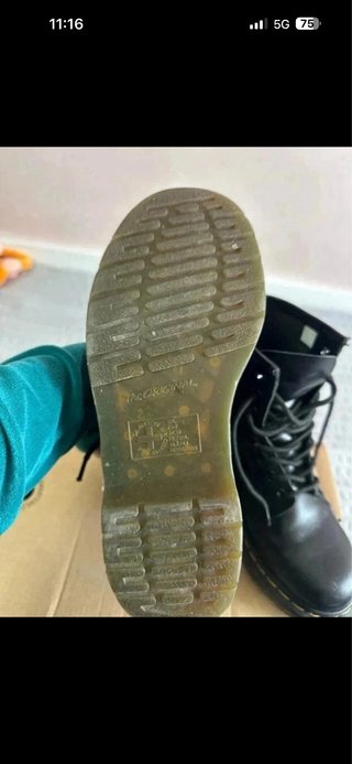 Botas Dr. Martens Negras Mujer