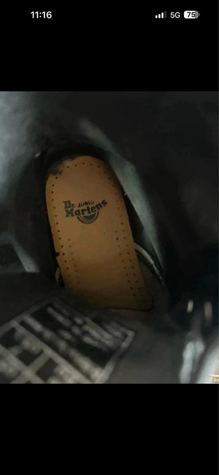 Botas Dr. Martens Negras Mujer