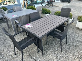 Mesa + 4 Sillas Terraza