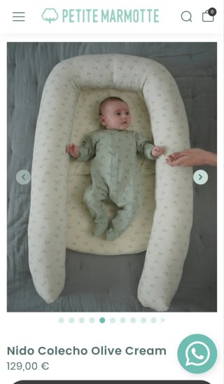 Cuna Nido de Petite Marmotte