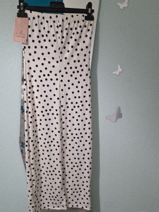 Vestido midi de tubo con lunares