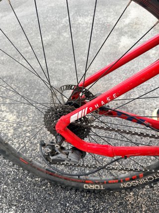 Bicicleta Montaña Mondraker Roja