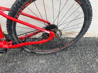 Bicicleta Montaña Mondraker Roja