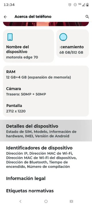 Motorola Edge 70 512GB