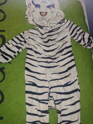 Disfraz Tigre Blanco Talla Infantil