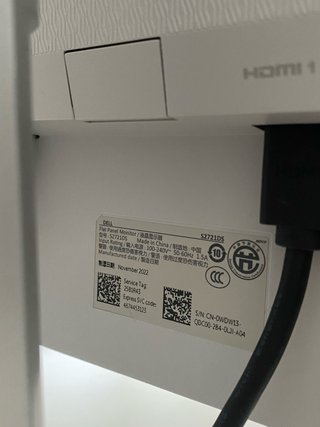 Monitor Dell S2721DS 27" QHD (2560x1440)