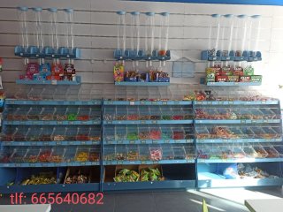 Expositor de chuches metacrilato