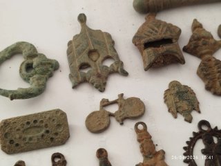 Lote objetos medievales