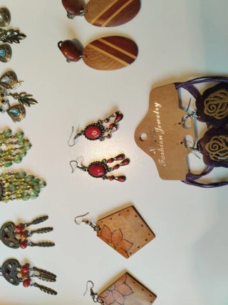 Lote bisutería estilo étnico y boho