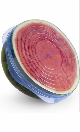 10 Tapas Silicona Reutilizables Elásticas MONIX