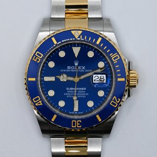 Rolex Submariner Date 41mm Acero/Oro Azul
