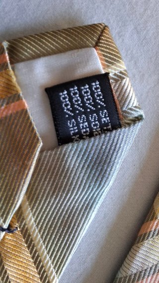 Corbata italiana de seda Luciano