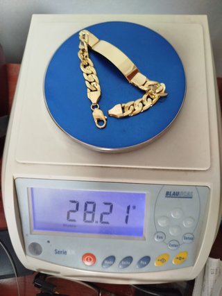 ESCLAVA ORO 18 KILATES 28,21 GRM.