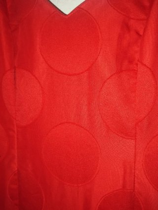 Traje de flamenca Rojo Ana Barroso