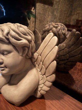 Figura Ángel Cerámica Decoración