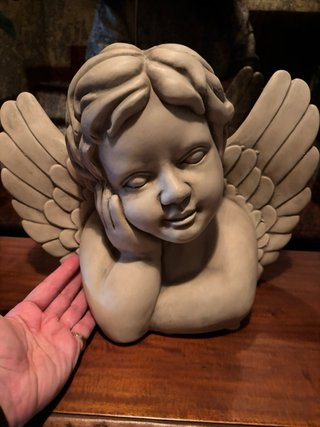 Figura Ángel Cerámica Decoración