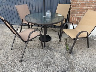 Conjunto Mesa y Sillas Terraza