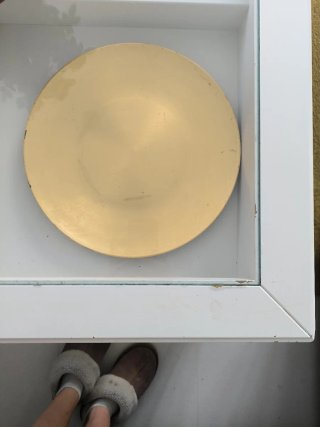 Mesa Centro IKEA Liatorp Madera y Cristal