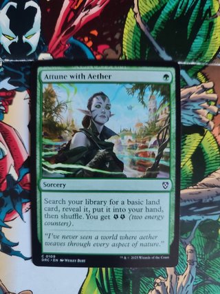 Carta Magic Attune with Aether