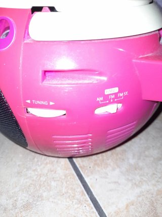 Lettore CD Barbie con Radio