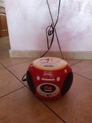 Lettore CD Barbie con Radio