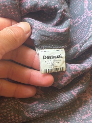 Blusa Desigual Talla L