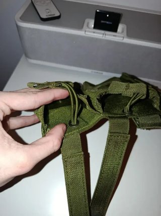 Portacargador Airsoft Táctico Verde