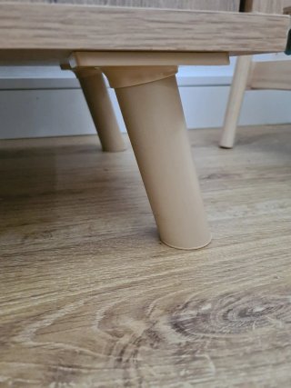 Mueble TV madera estilo nórdico  160x40x55