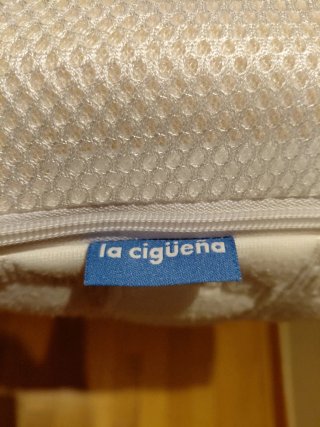 Colchón Cuna Blanco Texturizado