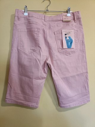 Pantalones cortos rosas talla 44
