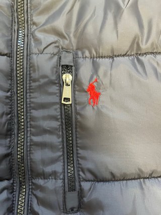 Abrigo Polo Ralph Lauren Negro con Capucha