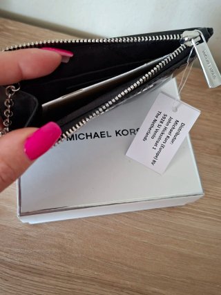 Portafoglio Michael Kors nero lucido