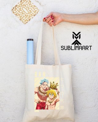Bolsa Tote Diseños Anime REGALO