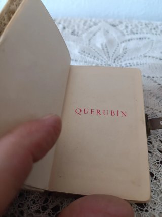 Antiguo librito Querubín(formación moral...)1949.