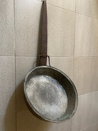 Olla / Cacerola / Sartén cobre antigua 40cm