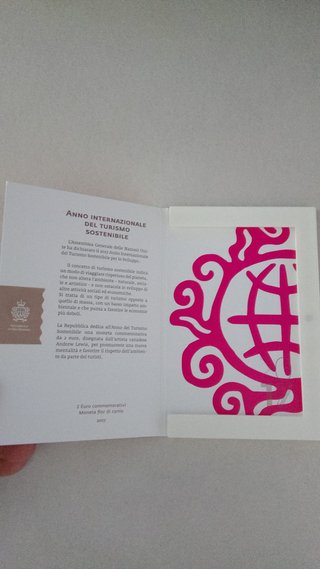 Cofanetto 2€ commemorativo San Marino 2017 Turismo