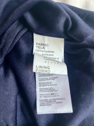 Vestido Kling Estampado  Talla S