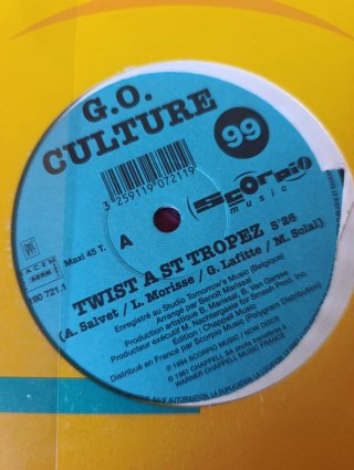 Vinilo Maxi G.O. Culture Twist a St Tropez