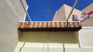 Toldos con estructura metálica