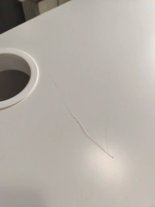 Mesa de estudio Ikea blanca