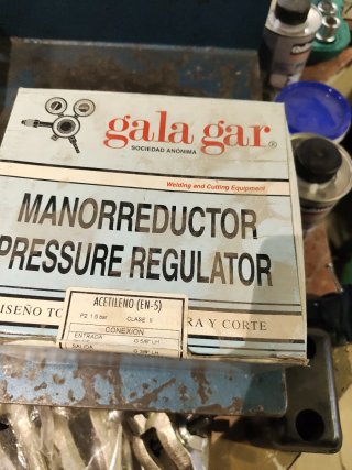 Manorreductor Acetileno Gala Gar EN-5