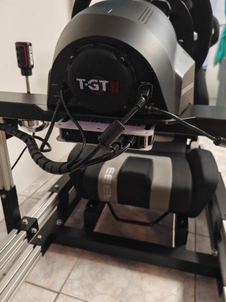 Simulador Sparco Thrustmaster T-GT II + PS5 Disc