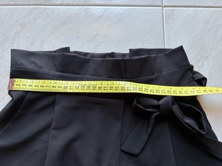 Short vita alta nero taglia S