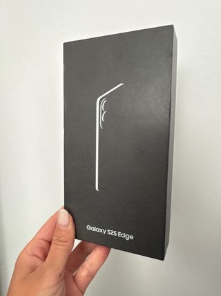 Caja Samsung S25 Edge Plata