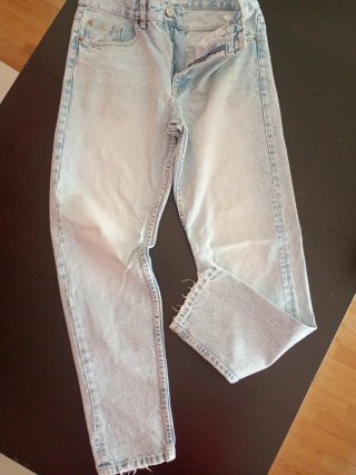 Pantalón vaquero Bershka Straight Vintage