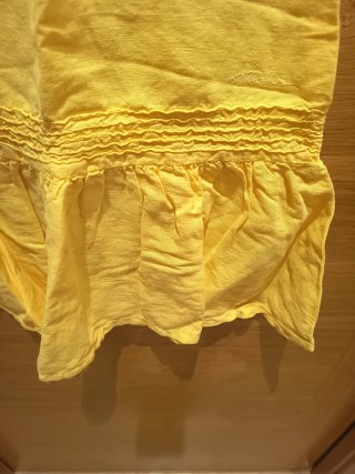 Vestido vintage amarillo años 90