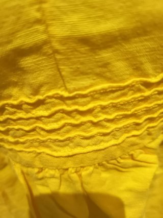 Vestido vintage amarillo años 90